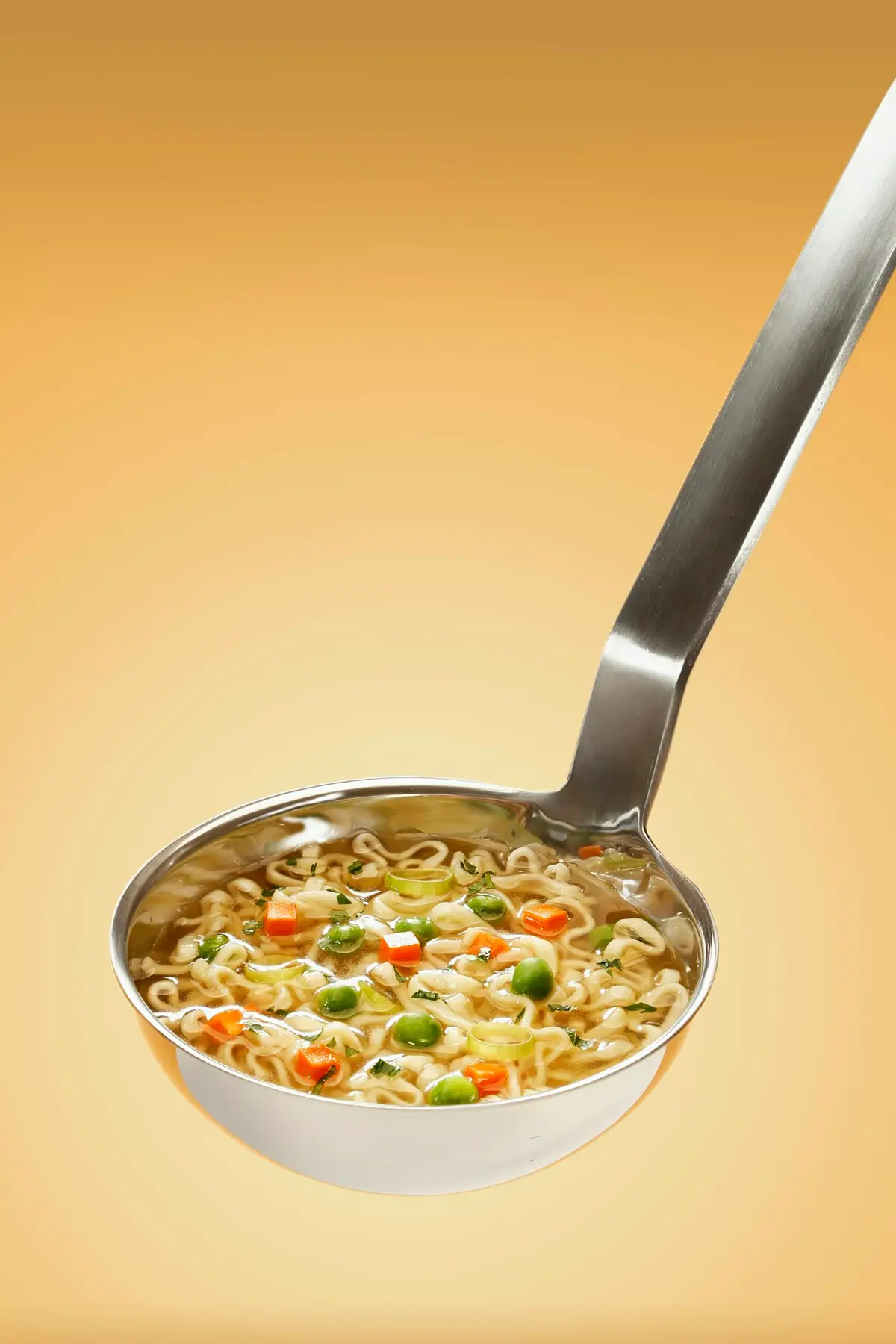 Imagem ilustrativa: sopa de frango com legumes e macarrão