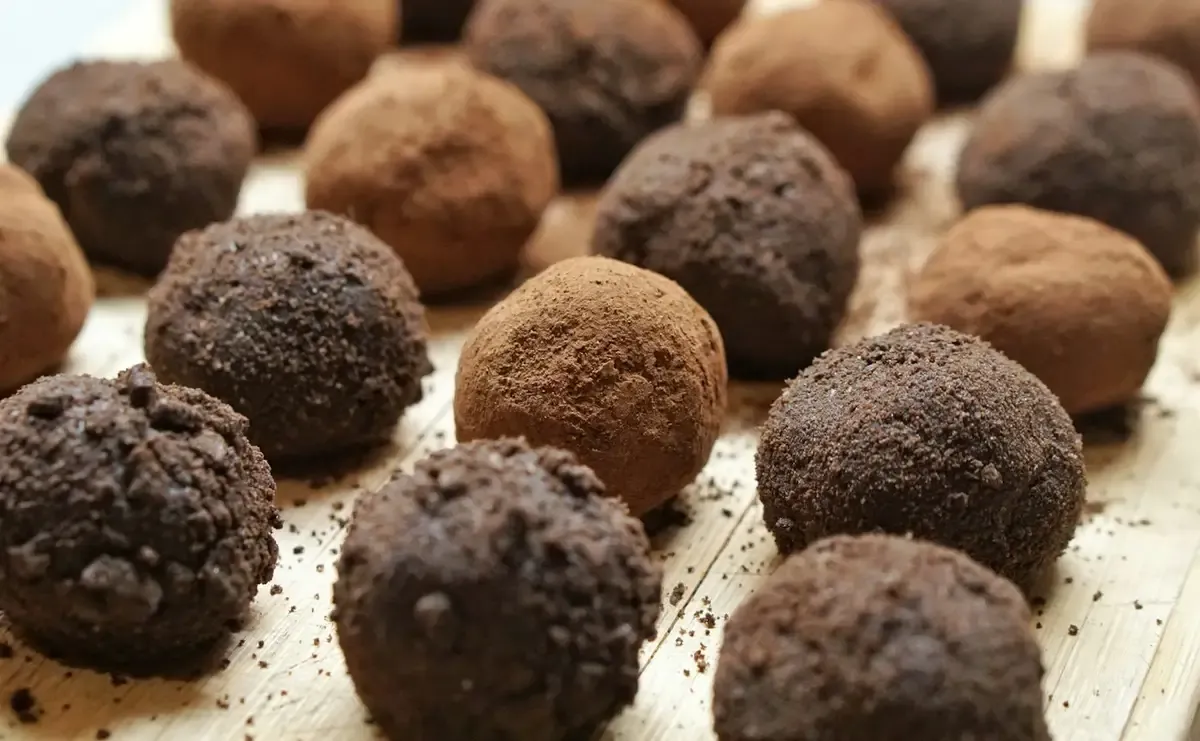 Bolinhas de cacau