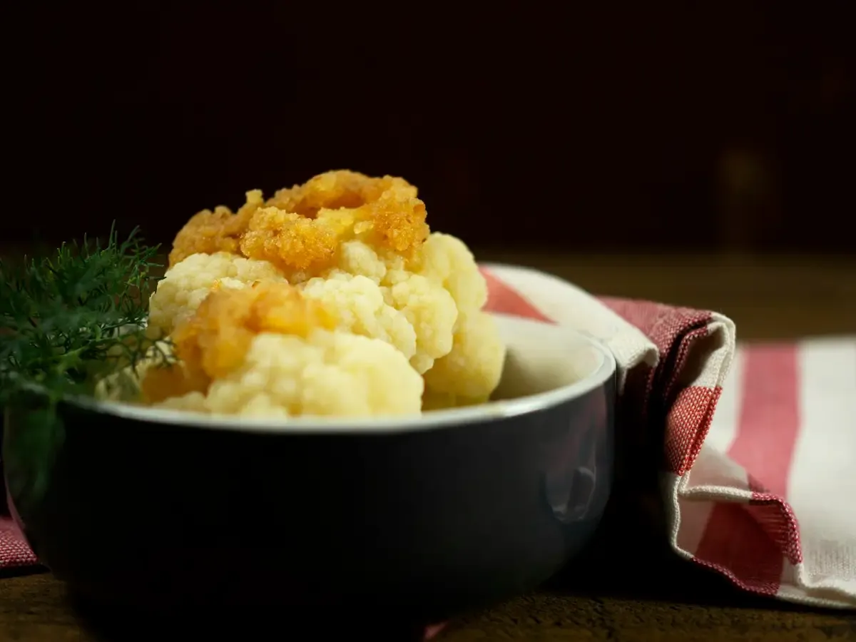 Couve-flor gratinada