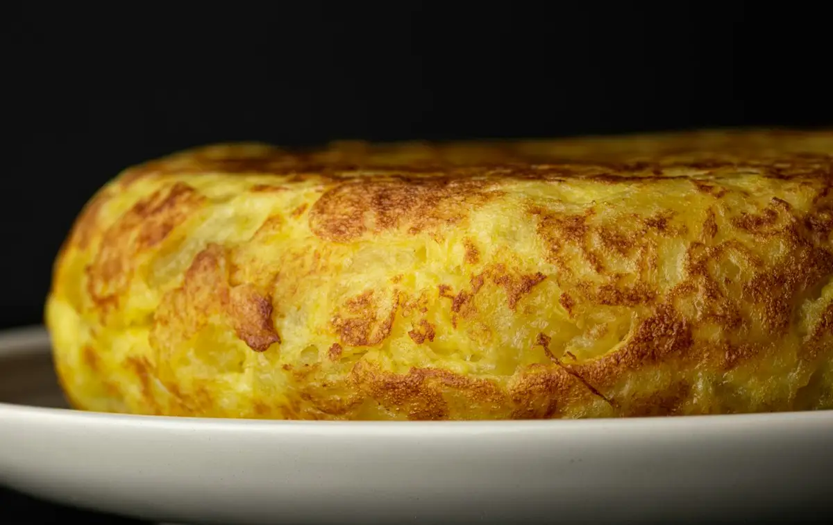 Imagem ilustrativa: tortilla de batata light