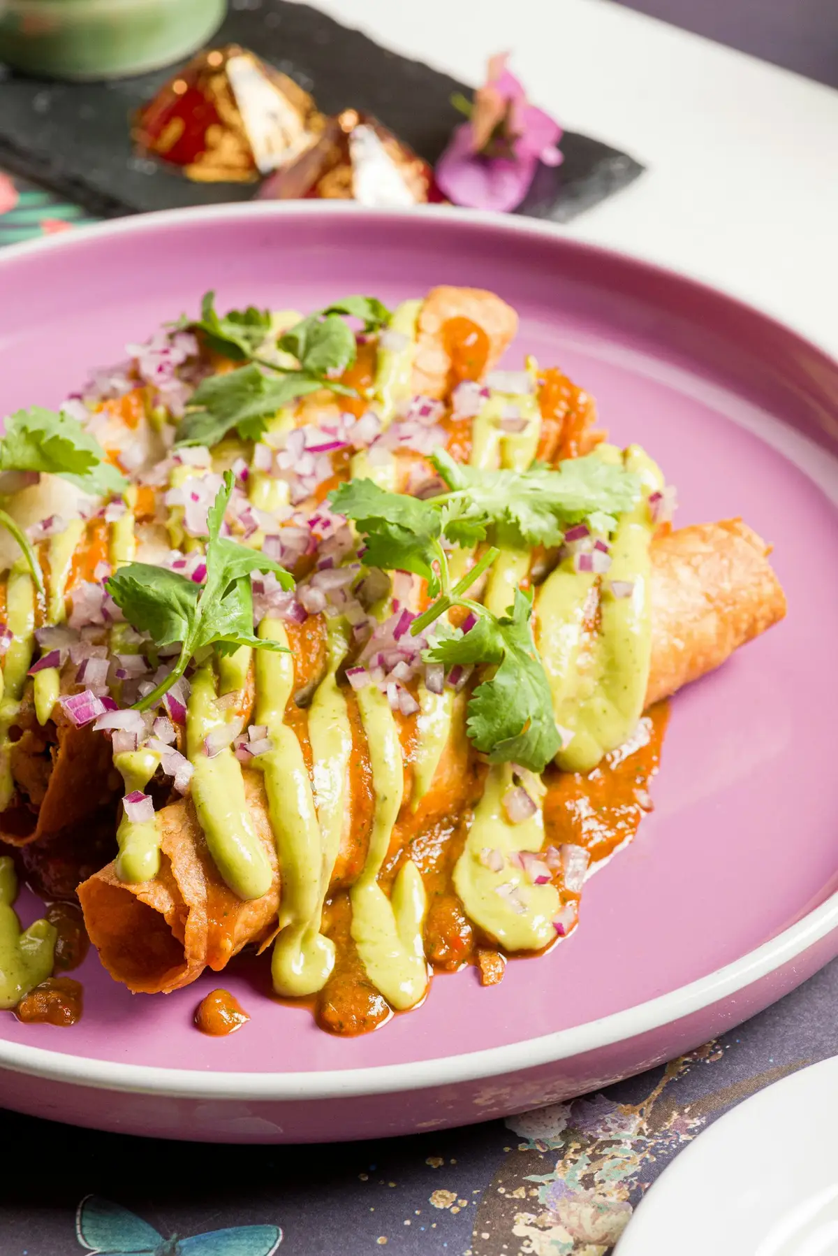 Imagem ilustrativa: enchiladas leves de frango ao forno